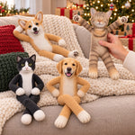 Custom Photo Funny Pet Christmas Gifts For Pet Lovers - Personalized Poseable Plush Doll