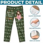 Custom Name Just a Girl Who Loves Books Gifts for Book Lovers - Personalized Pajamas