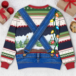 Custom Photo Pet Christmas Gifts for Pet Lovers - Personalized Ugly Sweatshirt