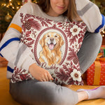 Custom Photo Pet Memorial Christmas Gifts For Dog And Cat Lovers - Personalized Pillow