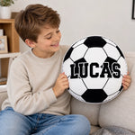Custom Name Sports Ball Gifts for Young Athletes - Personalized Shaped Pillow