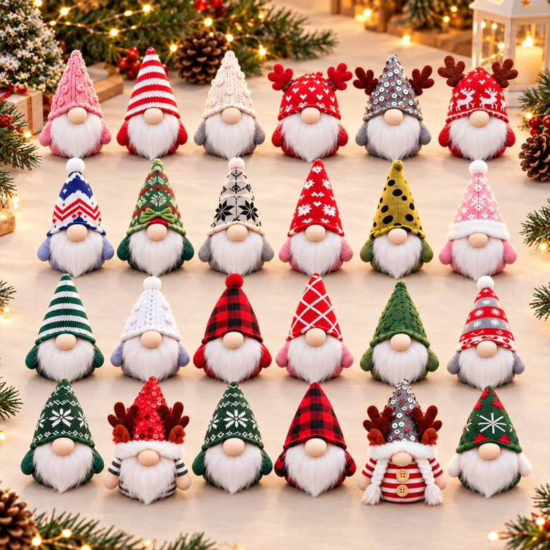 Christmas 24 Days of Gnome Surprises - Gnome Advent Calendar