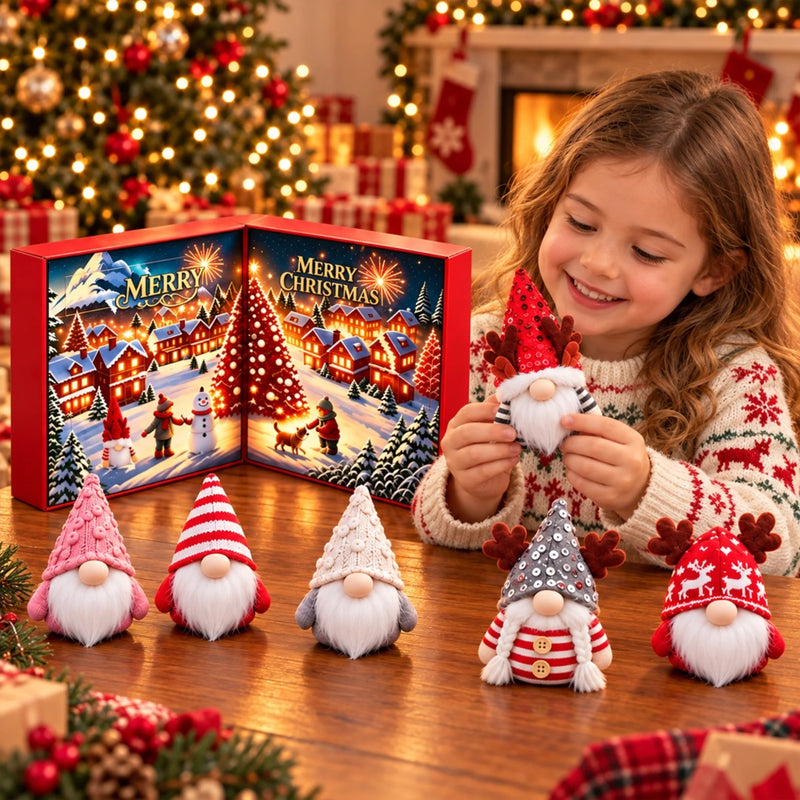Christmas 24 Days of Gnome Surprises - Gnome Advent Calendar