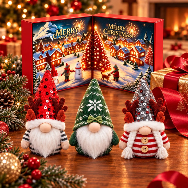 Christmas 24 Days of Gnome Surprises - Gnome Advent Calendar