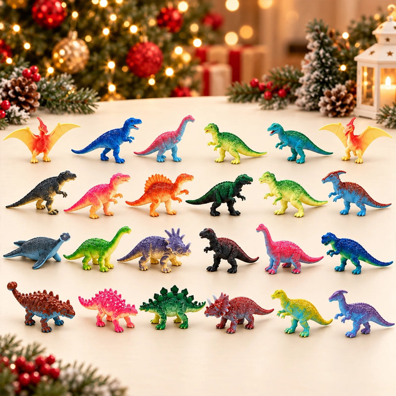 Christmas 24 Days of Dinosaur Surprises - Dinosaur Advent Calendar
