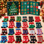 24 Days Surprise Xmas Gifts - Christmas Sock Advent Calendar