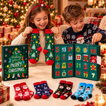 24 Days Surprise Xmas Gifts - Christmas Sock Advent Calendar