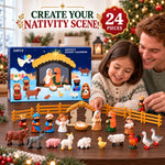 Custom Nativity Christmas Countdown - Personalized Nativity Advent Calendar