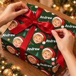 Custom Photo Christmas Gifts for Kids - Personalized Wrapping Paper