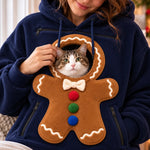Christmas Pet Pouch Hoodie - Christmas Birthday Gifts For Dog Cat Lovers, Dog Dad And Mom, Cat Owners - Paws In My Pouch