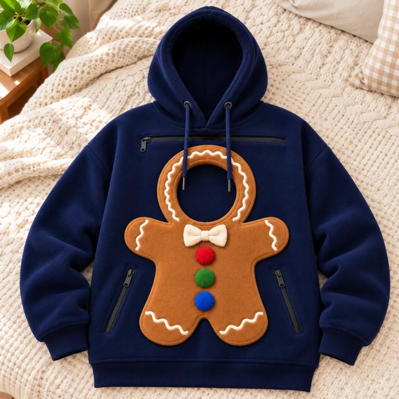 Christmas Pet Pouch Hoodie - Christmas Birthday Gifts For Dog Cat Lovers, Dog Dad And Mom, Cat Owners - Paws In My Pouch