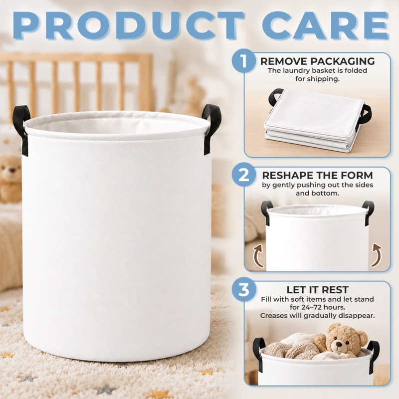 Custom Name Sewing Gifts For Seamstresses - Personalized Laundry Basket