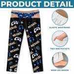 Custom Name Gamer Gifts for Men - Personalized Pajamas