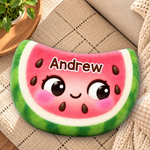 Custom Name Kawaii Fruit Gifts for Kids - Personalized Shaped Pillow