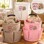Custom Name Stitched With Love Craft Gifts - Personalized Gardening Tool Bag