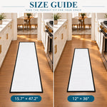 Custom Name Christmas Snowman Family Decor - Personalized Runner Rug