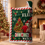 Custom Name Christmas Gifts For Movie Lovers - Personalized Wearable Blanket Hoodie