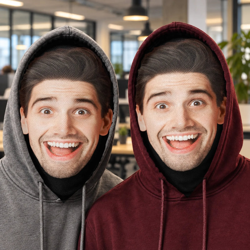 Custom Photo Funny Gifts for Men - Personalized Balaclava Mask