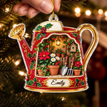 Custom Name Christmas Gardening Gifts For Gardeners - Personalized Acrylic Ornament
