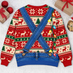 Custom Photo Christmas Family Gifts - Personalized Ugly Sweatshirt