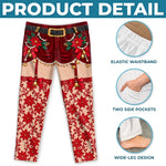 Custom Funny Garter Christmas Gifts for Couples - Personalized Pajamas