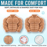 Custom Funny Muscular Body Gifts For Him - Personalized Shaped Pillow