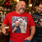 Custom Photo Christmas Yeti Gifts for Men - Personalized Comfort T-Shirt