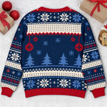 Custom Family Photo Christmas Gifts - Personalized Ugly Sweatshirt
