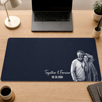Custom Photo Couple Anniversary Gifts - Personalized Desk Mat