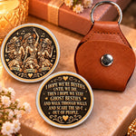 Custom Name Skeleton Bestie Gifts for Friends - Personalized Pocket Hug Token