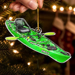 Custom Kayak Christmas Gifts for Kayaking Enthusiasts - Personalized Acrylic Ornament