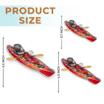 Custom Kayak Christmas Gifts for Kayaking Enthusiasts - Personalized Acrylic Ornament