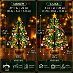 24 Days Surprise Xmas Gifts - Christmas Tree Ornaments Advent Calendar