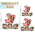 Custom Photo Funny Annoying Each Other Christmas Gifts For Couples - Personalized Acrylic Ornament