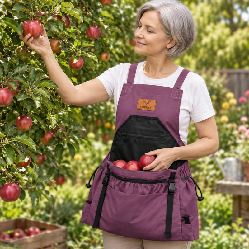 Custom Name Gardening Gifts For Gardeners - Personalized Gardening Apron With Pockets