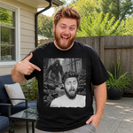Custom Photo Funny Gorilla Prank Gifts for Men - Personalized Comfort T-Shirt
