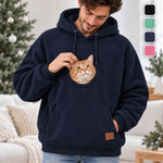 Cat Lover Christmas Gifts For Pet Parents - Hands-Free Carrier Hoodie