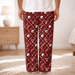 Custom Name Football Fan Gifts - Personalized Pajamas Pants