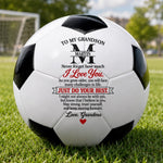 Custom Name Just Do Your Best Gifts for Son, Grandson, Kids - Personalized Soccer Ball