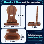 Custom Name Gaming Gifts for Boys - Personalized Wooden Headset Stand