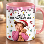 Custom Photo Christmas Gifts for Kids - Personalized Accent Mug