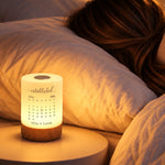 Custom Name and Date Anniversary Gifts for Couples - Personalized Dimmable Touch Night Light