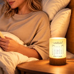 Custom Name and Date Anniversary Gifts for Couples - Personalized Dimmable Touch Night Light