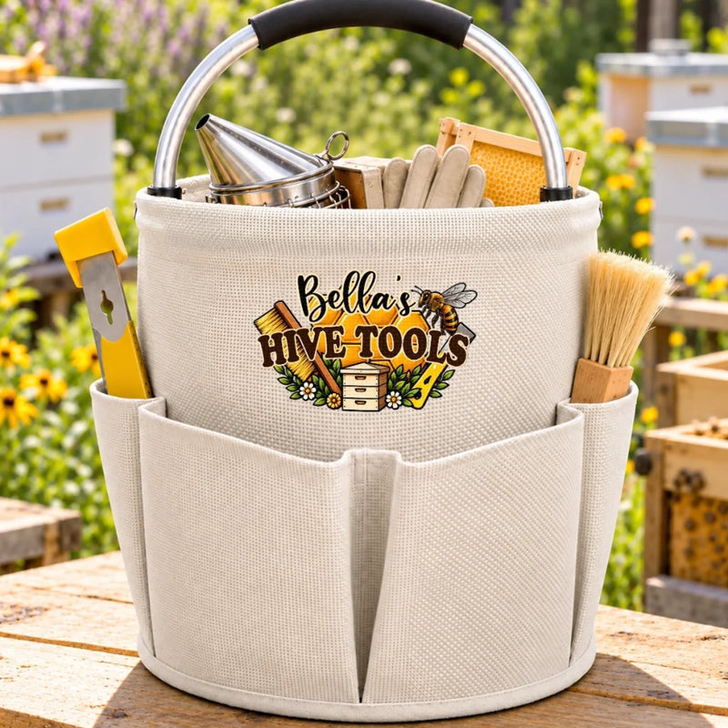 Custom Name Hive Tools Gifts For Beekeepers - Personalized Tool Bag