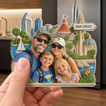 Custom Home Photo Gifts - Personalized Acrylic Fridge Magnet