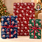 Custom Photo Christmas Gifts For Couples - Personalized Wrapping Paper