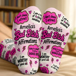 Custom Sassy Affirmation Gifts for Women - Personalized Crew Socks