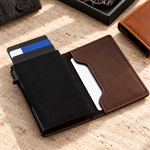 Custom Name Antler Deer Gifts for Deer Lovers - Personalized RFID Blocking Pop Up Wallet