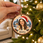 Custom Best Friend Photo Christmas Gifts - Personalized Ornament