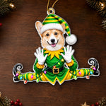 Custom Photo Funny Pet Christmas Gifts For Dog And Cat Lovers - Personalized Acrylic Ornament